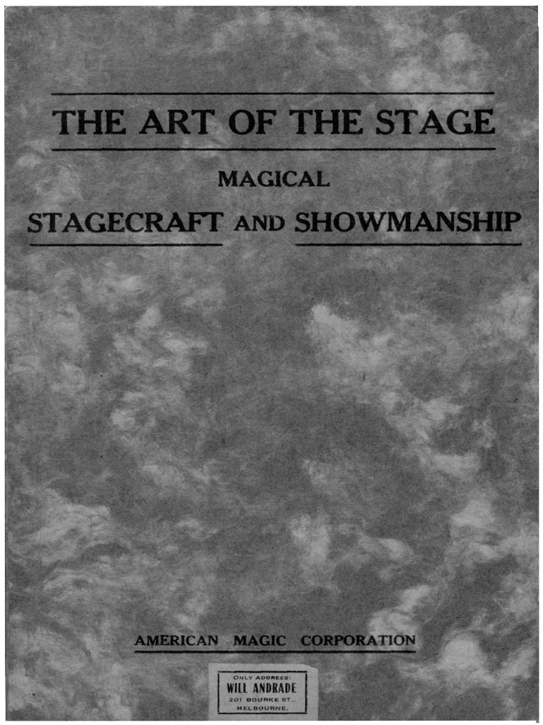 The Art of the Stage by Burling Hull