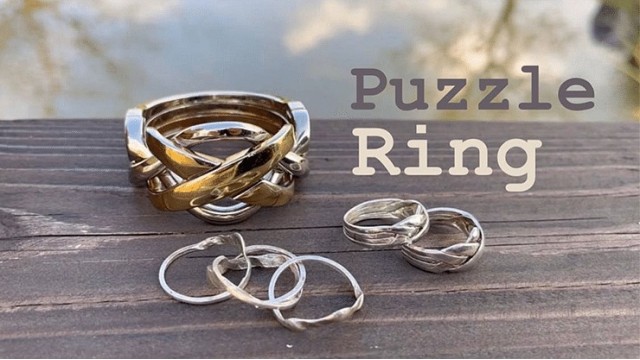 Puzzle Ring by Viktor Voitko