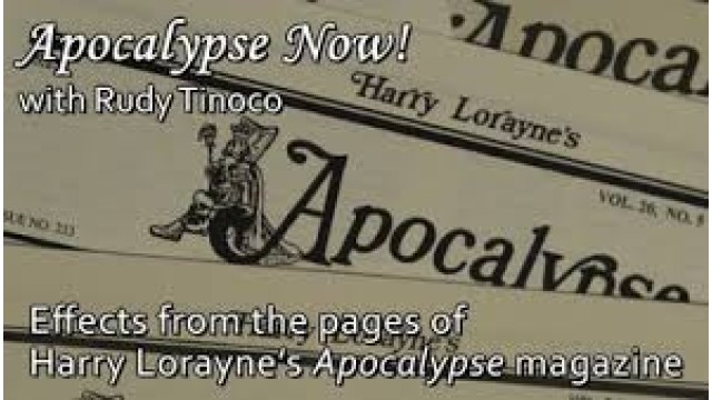 Apocalypse Now! by Rudy Tinoco (Season 1)