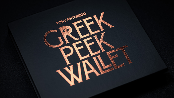 Greek Peek Wallet by Tony Antoniou (Mp4 Video + PDF Full Magic Download)