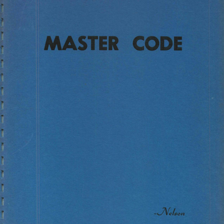 The Master Code by Robert A. Nelson (PDF eBook Magic Download)