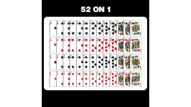 52 on 1 Card by Various (Official PDF eBook Magic Download)