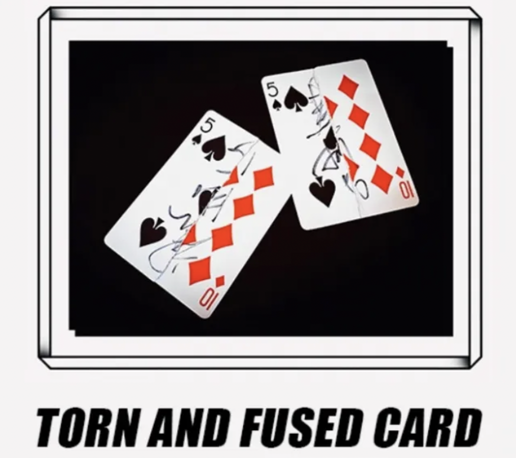 Torn and Fused Card by China Magic (Mp4 Video Magic Download 720p High Quality)