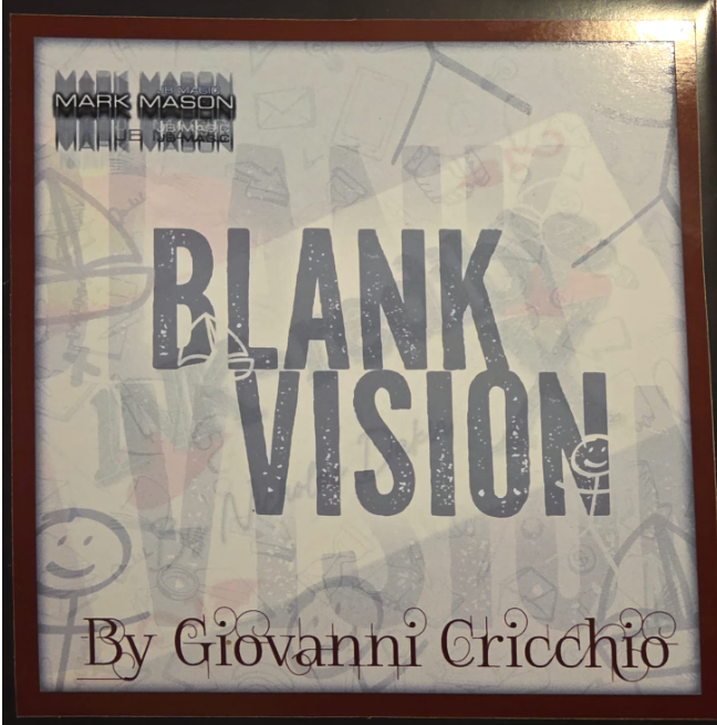 Blank Vision by Giovanni Cricchio and Mark Mason (Blackpool 2025) (Mp4 Video Magic Download)