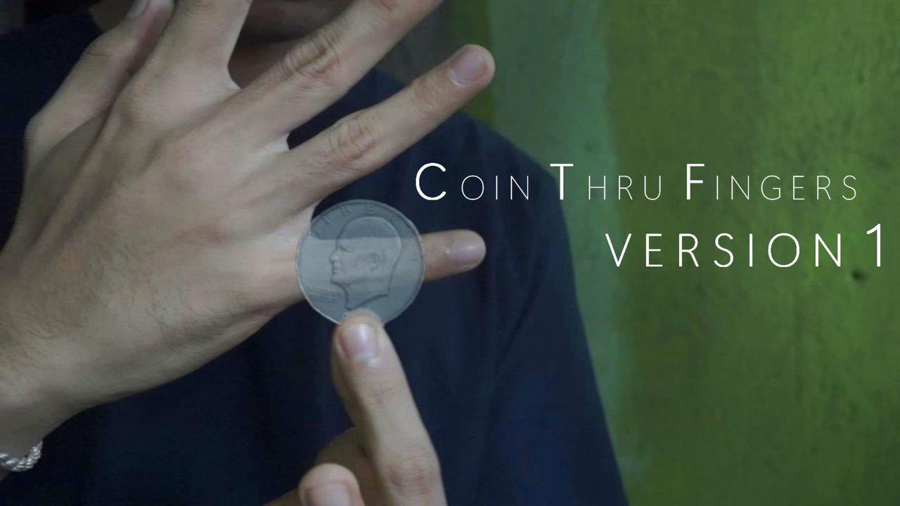 COIN THROUGH FINGERS VERSION 1 by Rogelio Mechilina (Instant Download)