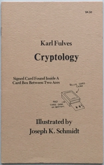 Karl Fulves - Cryptology (PDF)