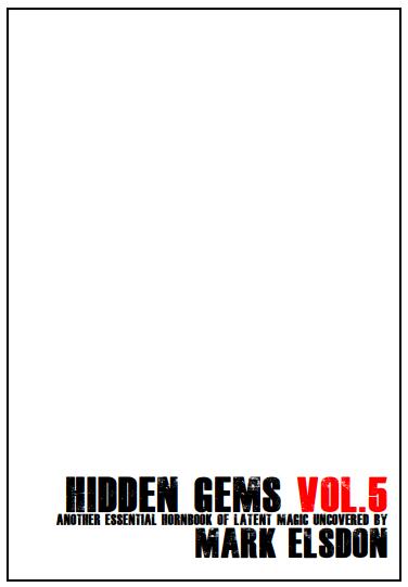 Mark Elsdon - HIDDEN GEMS 5